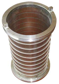 By outward filter cores